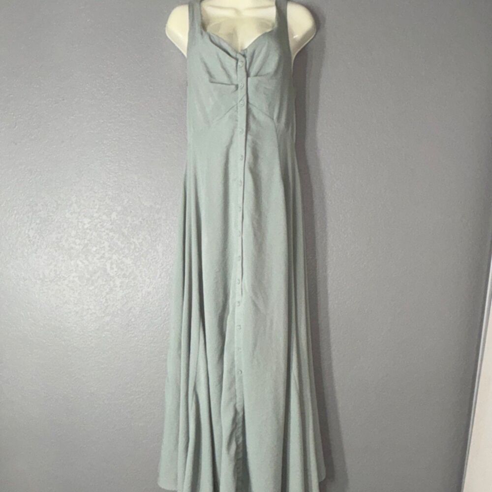 Sage A Line Sleeveless dress